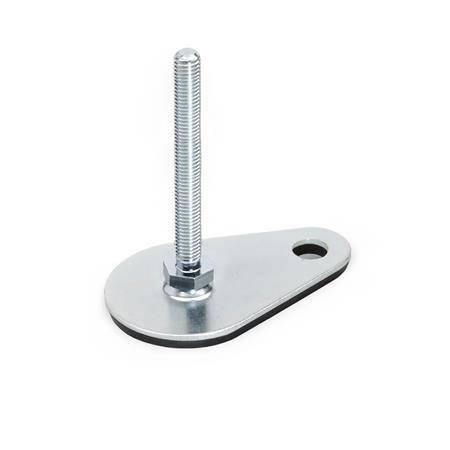 STELLFUß MIT BEFESTIGUNGSLASCHE