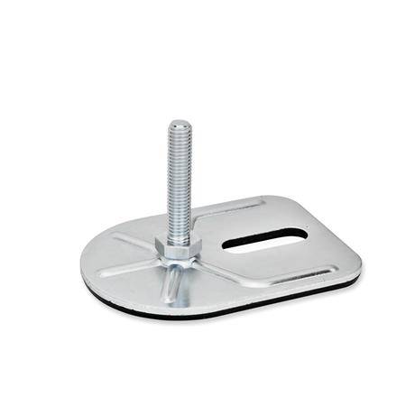 STELLFUß MIT BEFESTIGUNGSLASCHE