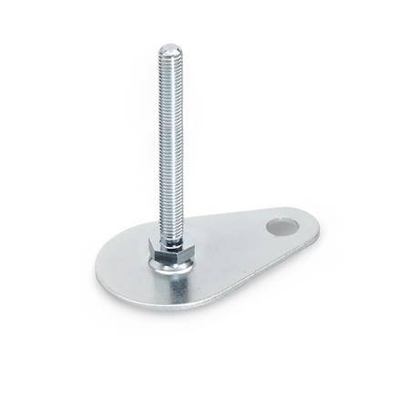 STELLFUß MIT BEFESTIGUNGSLASCHE