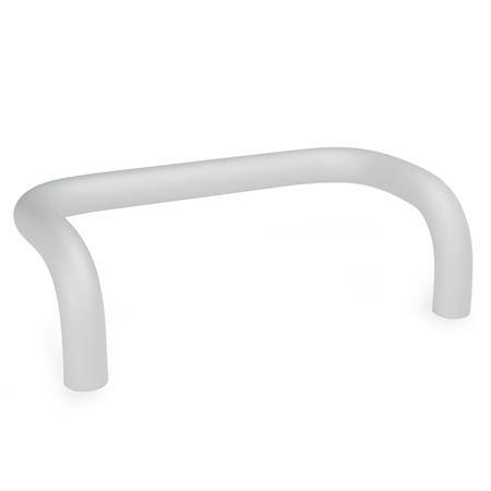 BÜGELGRIFF, SILBER-STRUKTUR BESCHICHTET