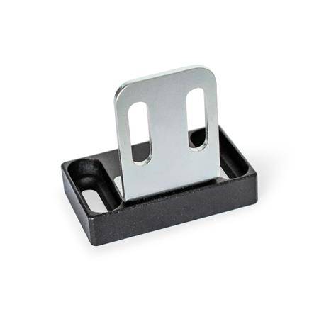 MAGNETVERSCHLUSS MIT ANSCHLAGBLECH