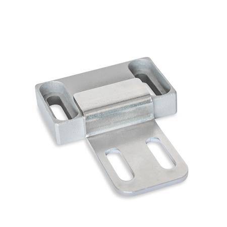 MAGNETVERSCHLUSS MIT ANSCHLAGBLECH