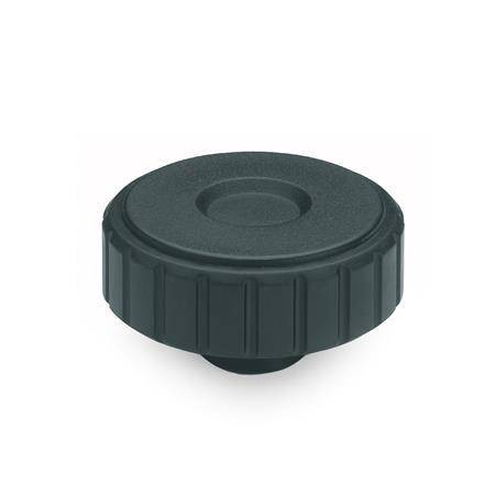 SOFTLINE-RÄNDELGRIFF, SCHWARZ