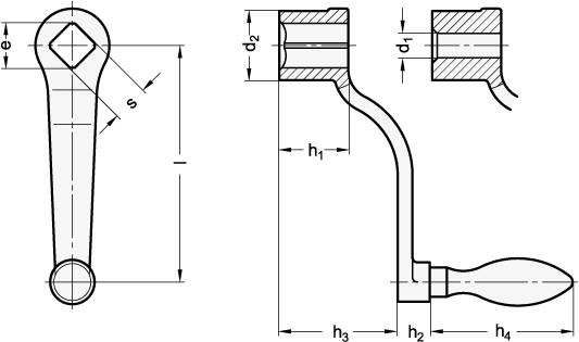 HANDKURBEL GEKRÖPFT