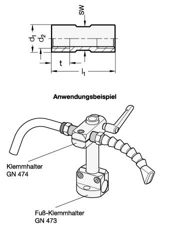 EDELSTAHL-GEWINDEADAPTER