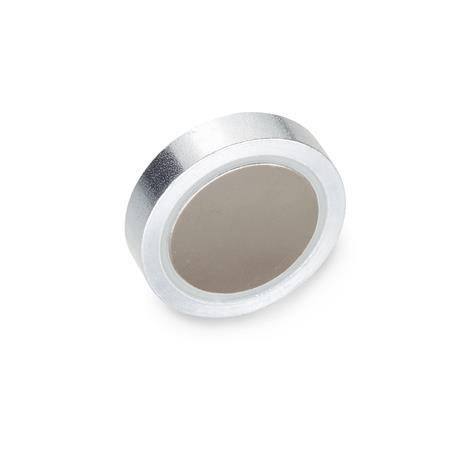 HALTEMAGNET, SCHEIBENFORM