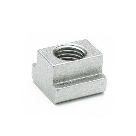 Mutter für T-Nut M10 x 12, Edelstahl