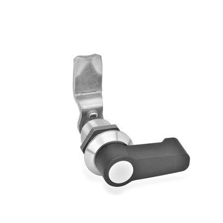 EDELSTAHL-DREH-SPANNRIEGEL MIT HEBEL