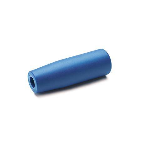 ZYLINDERKNOPF, VISUELL-DETEKTIERBAR, BLAU