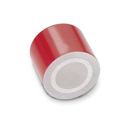 HALTEMAGNET, STABFORM MIT INNENGEWINDE