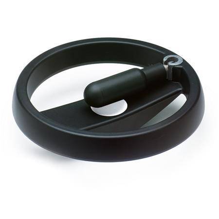 HANDRAD MIT UMLEGGRIFF / EDELST.-NABENBUCHSE