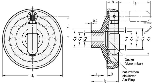 HANDRAD MIT UMLEGGRIFF