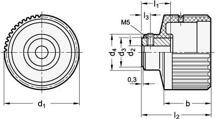 DREHKNOPF FÜR STELLUNGSANZEIGER