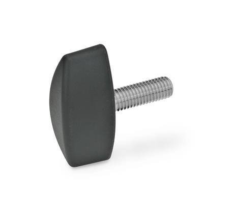 FLÜGELSCHRAUBE MIT EDELSTAHL-GEWINDESTIFT
