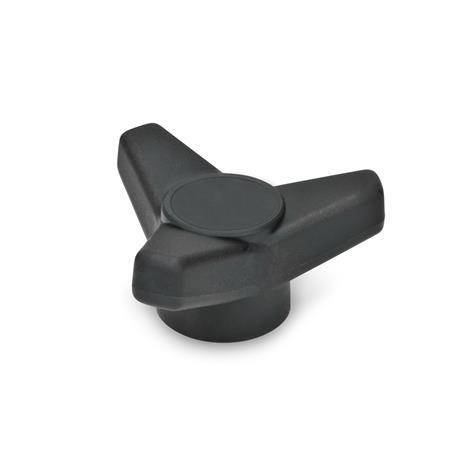 DREISTERNGRIFF MIT EDELSTAHL-BUCHSE