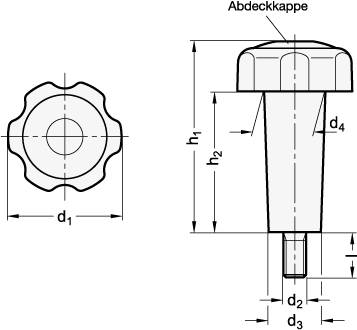 STERNGRIFF MIT VERLÄNGERTER NABE