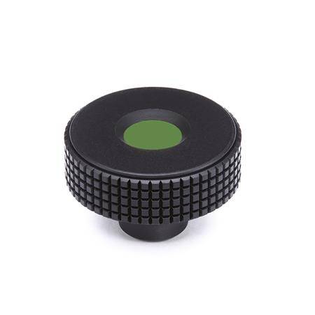 KORDELGRIFF, ABDECKKAPPE GRÜN