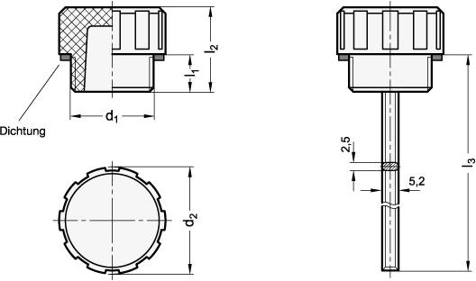 EINFÜLLDECKEL MIT ÖLMESSSTAB