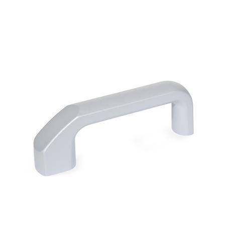 HANDGRIFF, GESCHL. FORM, SILBER-STRUKTUR BESCHICHT