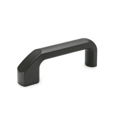 HANDGRIFF, GESCHLOSSENE FORM, SCHWARZ