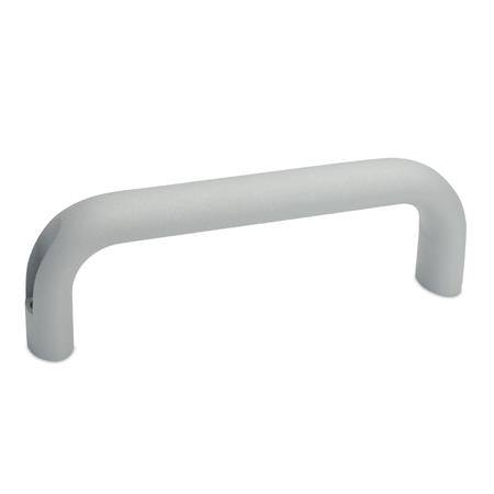 BÜGELGRIFF, SILBER-STRUKTUR BESCHICHTET