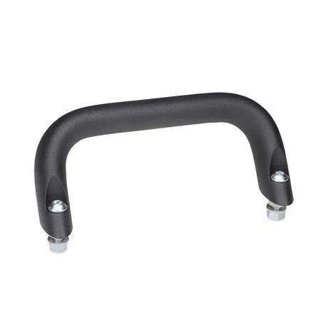 BÜGELGRIFF, SCHRÄG, SCHWARZ