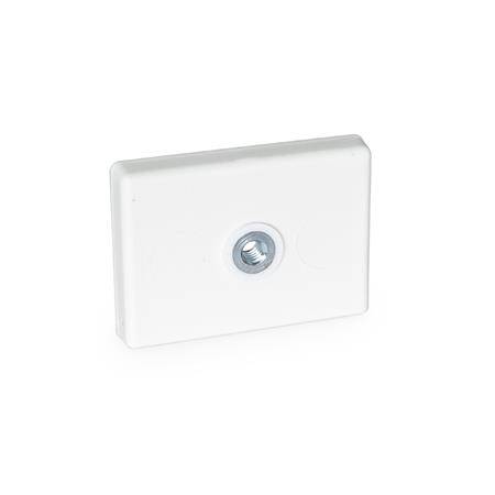 HALTEMAGNET, RECHTECKFORM MIT INNENGEWINDE