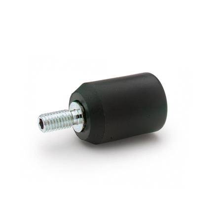 DREHBARER ZYLINDERKNOPF