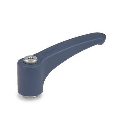 KLEMMHEBEL, METALLDETEKTIERBAR, BLAU