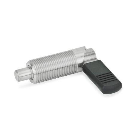 EDELSTAHL-RASTRIEGEL MIT KAPPE