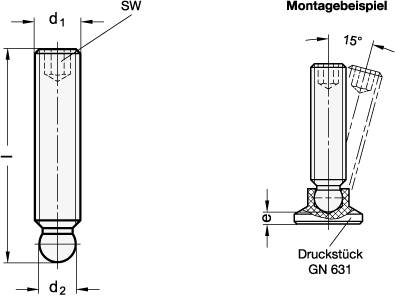 GEWINDESTIFT M.KUGELZAPFEN U.INNENSECHSK