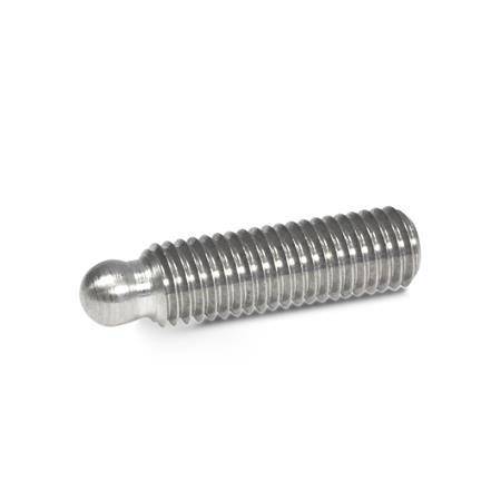 Gewindestift M10 x 40 für Druckstücke, Edelstahl