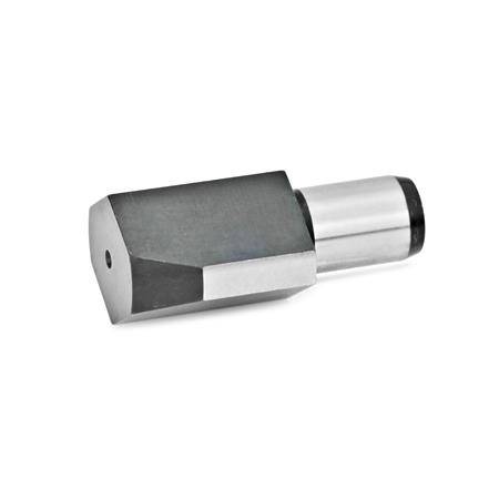 AUFNAHMEBOLZEN, ABGEFLACHT