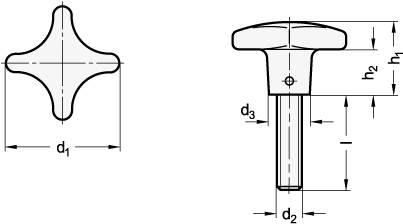 EDELSTAHL-KREUZGRIFFSCHRAUBE