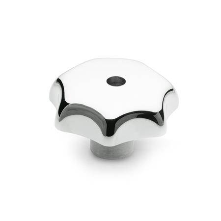 ALU-STERNGRIFF POLIERT