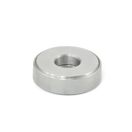 EDELSTAHL U-SCHEIBE MIT AXIAL-GLEITLAGER