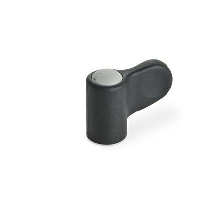 Flügelmutter 35, M10, Form E - mit Gewinde-Sackloch, DGR - g