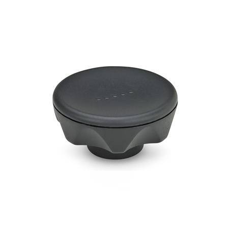 STERNGRIFF, OBERTEIL SCHWARZGRAU