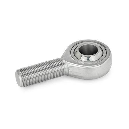 EDELSTAHL-GELENKKOPF MIT SCHRAUBE, WARTUNGSFREI