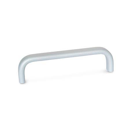 FLACHER BÜGELGRIFF, SILBER BESCHICHTET