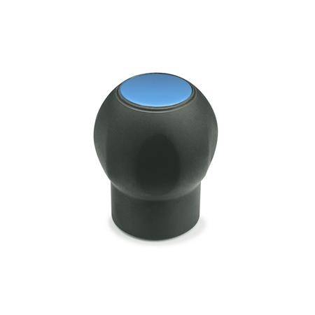 SOFTLINE-KUGELGRIFF, ABDECKKAPPE BLAU