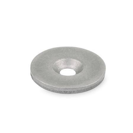 EDELSTAHL-HAFTSCHEIBE FÜR HALTEMAGNETE