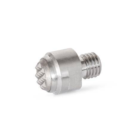 EDELSTAHL-PENDELELEMENT MIT GEWINDEZAPFEN