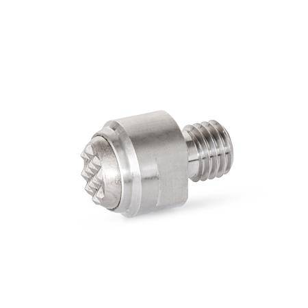 EDELSTAHL-PENDELELEMENT MIT GEWINDEZAPFEN