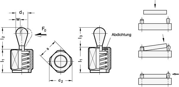 SEITENDRUCKSTÜCK (ST-STIFT/MIT ABDICHTG)