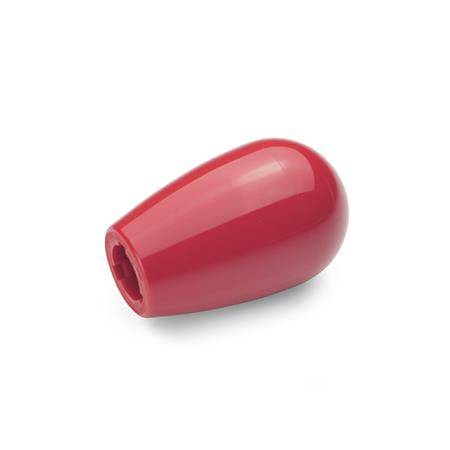 SCHALTKNOPF ZUM AUFSCHLAGEN, ROT