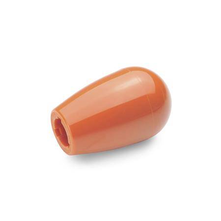 SCHALTKNOPF, ORANGE