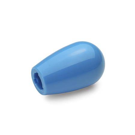 SCHALTKNOPF, BLAU