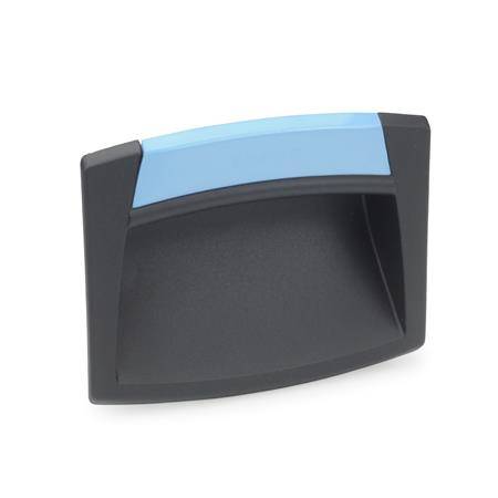 GRIFFSCHALE ZUM ANSCHR., DECKEL BLAU