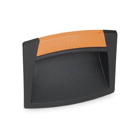 GRIFFSCHALE ZUM ANSCHR., DECKEL ORANGE
